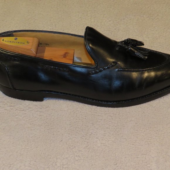 Edward Green x Paul Stuart Belgravia Black Leather Tassel Loafer 184 Last 11.5 B main image 6